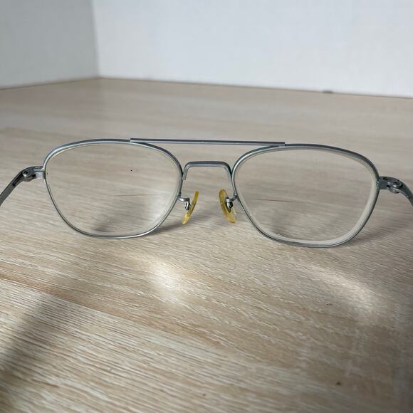 Randolph Engineering 5 1/2 Mil-Spec Sunglasses Matte Chrome FRAMES ONLY 52-20 - Picture 7 of 11